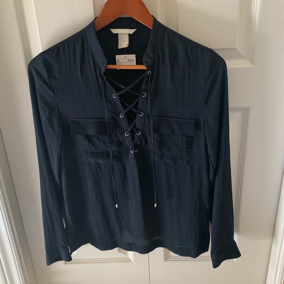 ❤️Brand New with tags blue H&M shirt - Picture 6 of 6